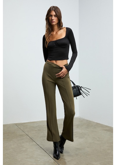Grımelange Sılıvra Kadın Havuz Yakalı Esnek Kumaşlı Slim Fit Siyah Bluz Siyah Grımelange Sılıvra Kadın Havuz Yakalı Esnek Kumaşlı Slim Fit Siyah Bluz Siyah
