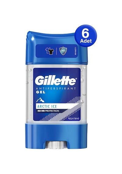 Gillette Arctic Ice Erkek Jel Stick Deodorant 6 x 70 ML