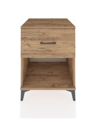 Kronos Komodin Tek Çekmeceli 60x59x80 Çam-çam Çam