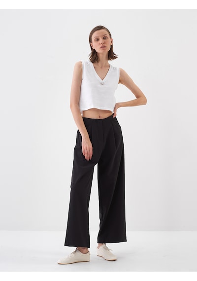 Xint Beyaz Pamuk Dokulu Slim Fit Atlet 602413