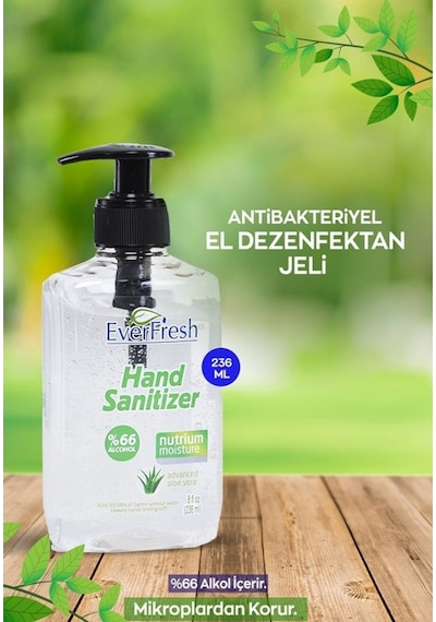 Everfresh Jel El Dezenfektanı 236 ML