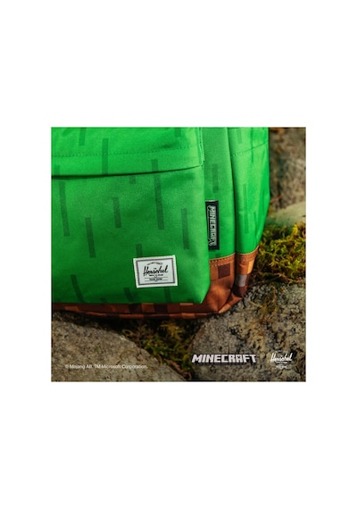 Herschel Supply Co. X Minecraft Classic Xl Su İtici Kumaş Sırt Çantası, 16" Laptop Uyumlu, 30 L-23946 Yeşil - Taba Herschel Supply Co. X Minecraft Classic Xl Su İtici Kumaş Sırt Çantası, 16" Laptop Uyumlu, 30 L-23946 Yeşil - Taba