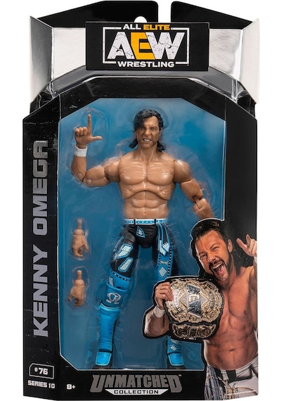 Jazwares Aew Karakterleri Model Aksiyon Figürler S10 Kenny Omega 76 Diğer