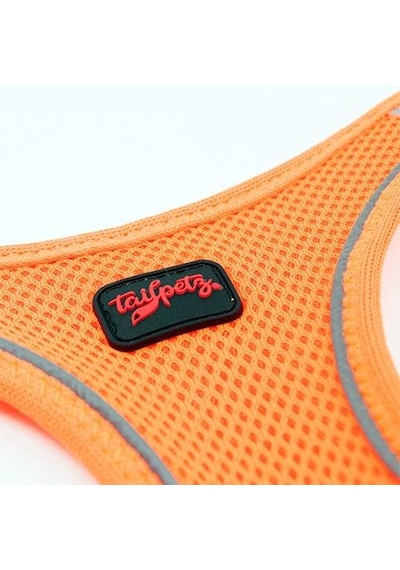 Tailpetz Air Mesh Harness Göğüs Tasması Neon Orange 2xsmall