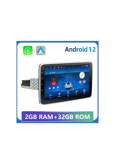 Android Multimedya 10,1 İnç 360 Dönen Carplay 2/32gb Hdıps