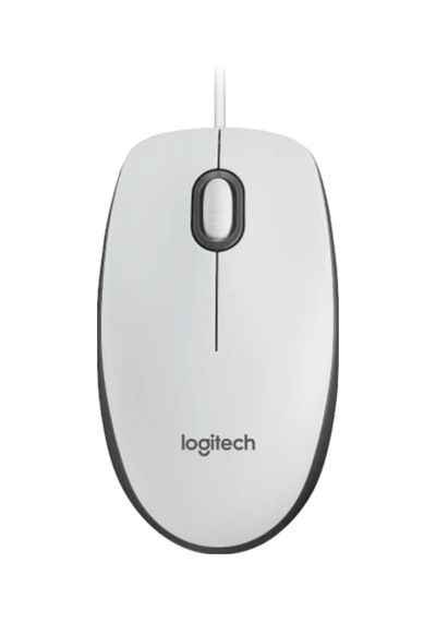 Logıtech 910-006764, M100 Beyaz, Usb Kablolu, 1000dpi, Optik, 3 Tuşlu, Mouse