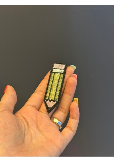 Ütü İle Yapışan Nakış İşleme Kalem Arma 8x2 Cm