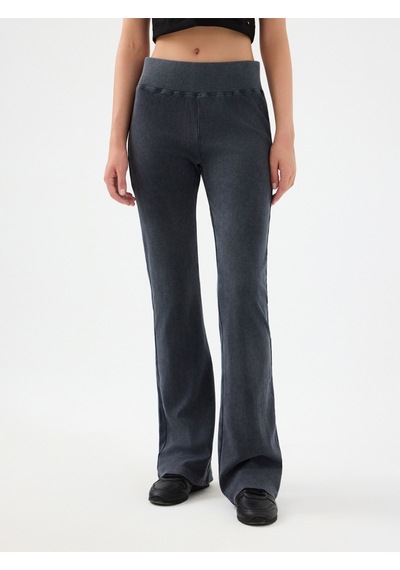 Slim Fit Kadın Tayt Antrasit