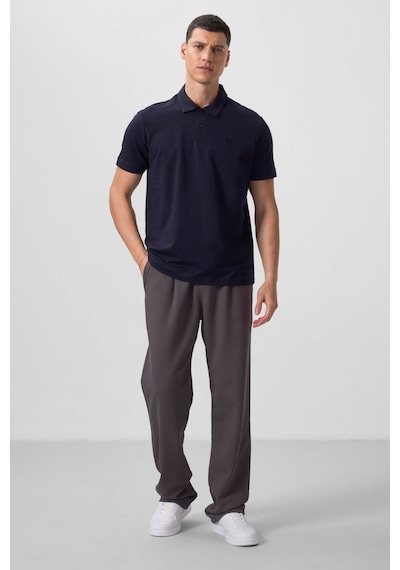 Standart Fit Basic Polo Yaka 5li Paket Erkek T-shirt - 87768 Çoklu Renk