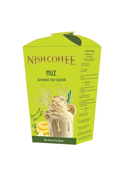Nish Muz Aromalı Toz İçecek 250 Gr 250 G