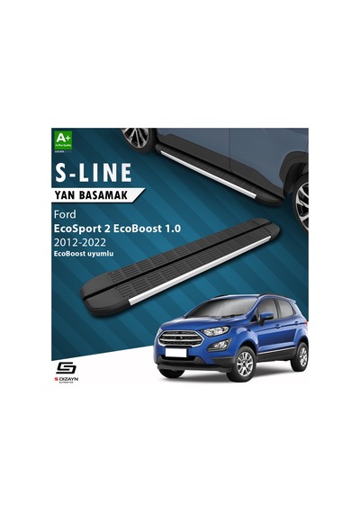 S-Dizayn Ford EcoSport 2 EcoBoost 1.0 S-Line Aluminyum Yan Basama