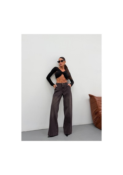 Kene Jeans Kahve İşlemli Yan Cep Ön İşlemli Tam Kalıp Bol Paça Kot/denim Pantolon Kahve İşlemli Kene Jeans Kahve İşlemli Yan Cep Ön İşlemli Tam Kalıp Bol Paça Kot/denim Pantolon Kahve İşlemli