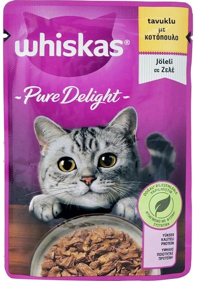 Whiskas Pure Delight Tavuklu Yetişkin Maması 85 G