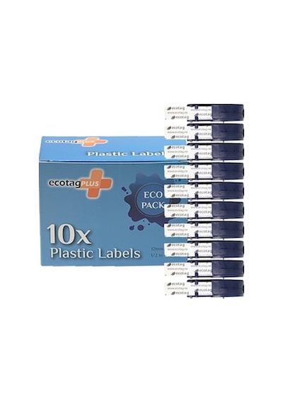 Dymo 12268 Letratag Muadili Plastik Şerit Etiket Şeffaf 12 Mm X 4 M 10'lu Paket