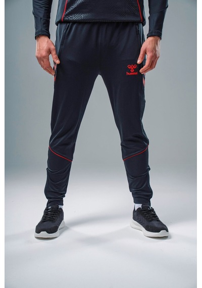 Hummel Target Pants Siyah - Kırmızı