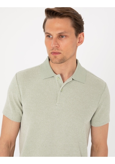 Pierre Cardin Erkek Haki Tişört 50310171-vr027 Haki