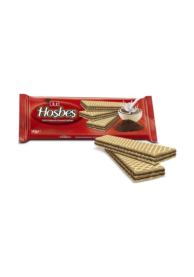 Hoşbeş Sütlü Kakaolu Kremalı Gofret 142 G X 20 Adet