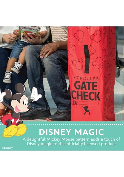 Disney Baby By J.l. Çocuk Kapı Kontrol Hava Seyahat Çantası, Şemsiye Bebek Arabaları İçin, Kırmızı Belirtilmemiş