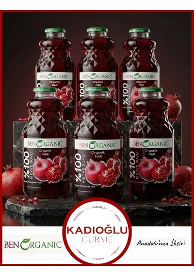 Benorganic Organik Nar Suyu 946 Ml X 6 Adet