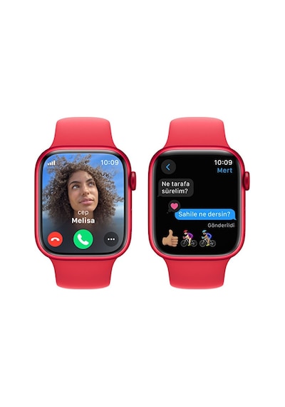 Apple Watch Series 9 GPS + Cellular 45 MM Alüminyum Kasa S/M Akıllı Saat (Apple Türkiye Garantili)