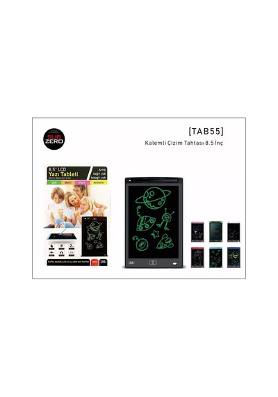 Lcd Grafik Tablet Çocuk Çizim Tahtası 8.5 İnch 22 Cm Djital Karalama Tableti Yüksek Kalite Mudanis