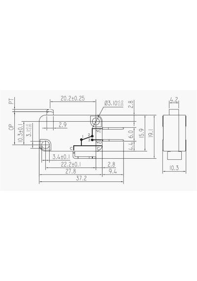 Ic-170-0 Micro Switch Paletsiz