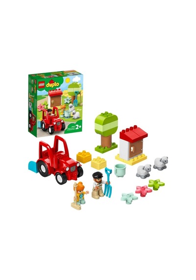 LEGO® Duplo 10950 Town Kasabası Traktörü ve Hayvan Bakımı 27 Parça