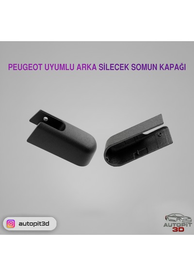 Peugeot Uyumlu Arka Silecek Somun Kapağı Silecek Somun Kapağı
