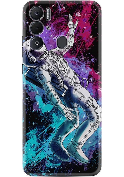 Tecno Pova Neo Kilif Silikon Desen Astronot Signs 1753 557179661