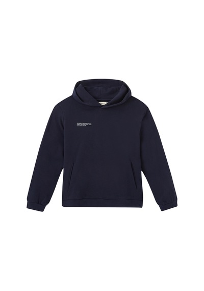 Pangaia Çocuklar Için Kapüşonlu Sweatshirt - Lacivert