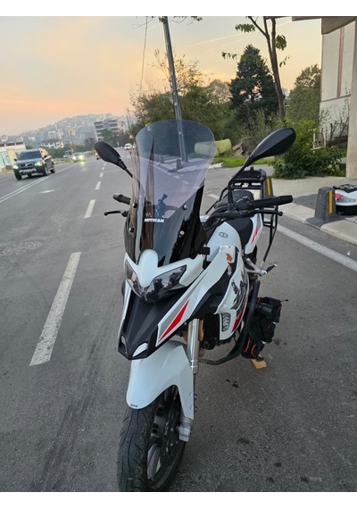 Motocam Benelli Trk 251 Ön Cam 2019-2023 Model 56cm Füme Renkli 4mm