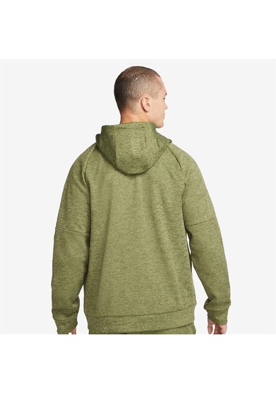 Nike M Therma-fıt Hoodie Full Zip Erkek Sweatshirt Yeşil