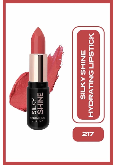 Silky Shine Hydrating Lipstick - Nemlendirici Ruj No:217 Çok Renkli