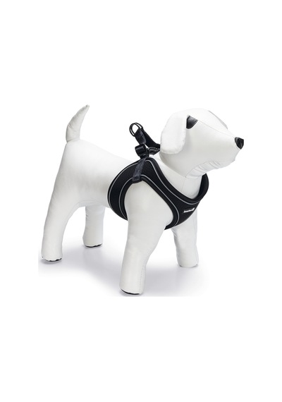 Beeztees Köpek Göğüs Tasması, Neopren, Siyah, S, 38-44cm Siyah