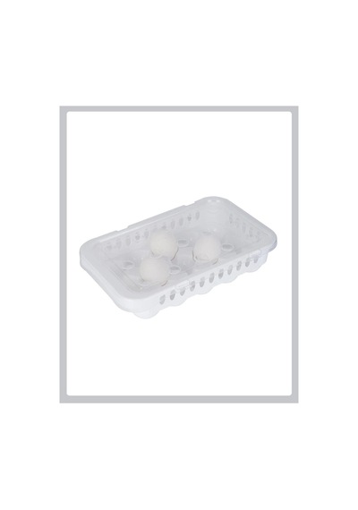 Way-036 Yumurta Saklama Kabı 15 Li Plastik Gri Diğer
