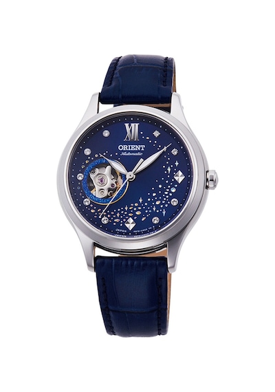 Orient Blue Moon Ra-ag0018l30b Otomatik Deri Lacivert 36 Mm Kadın Kol Saati Gri