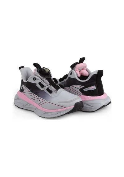 Buckhead Hynde Waterproof Outdor Çocuk Spor Ayakkabı Gri-fuşya