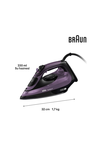 Braun Texstyle 9 SI9661VI 3100 W Buharlı Ütü