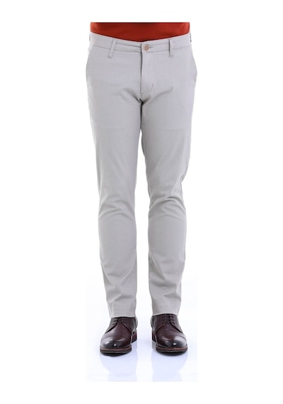 Hatemoğlu Gri Regular Fit Düz Paça Kanvas Pantolon Gri Hatemoğlu Gri Regular Fit Düz Paça Kanvas Pantolon Gri