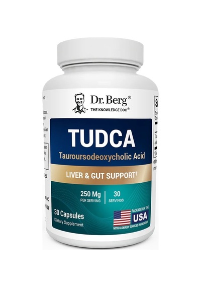 Tudca 250mg 30 Kapsül Takviye Edici Gıda Dr.berg