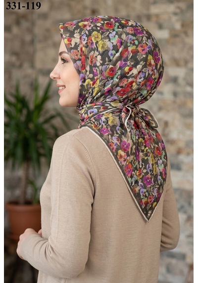 Locella Lo'cella Soft Pamuk Eşarp 331-119 Çok Renkli
