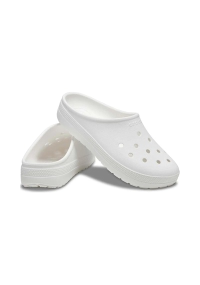 Crocs 211139-100 Classıc Low Profıle Clog Spor Terlik Sandalet Beyaz
