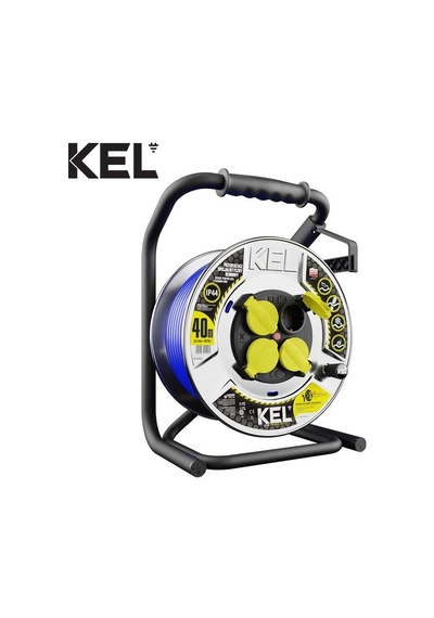 KEL 99463 Ağır Hizmet Tipi Uzatma Kablosu 40m, 3x2.5 mm2