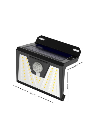 Ycl 30 W Sens. Solar Duvar Bahçe Ayd. Arm.- Beyaz (6500K)-Ysb-130