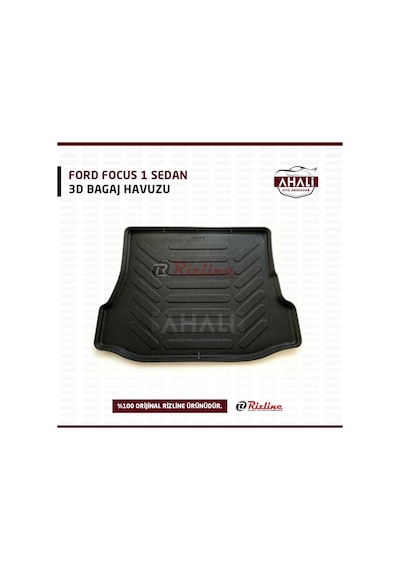 Rizline Ford Focus 1 Sedan 1999-2005 3D Bagaj Havuzu+Araç Kokusu
