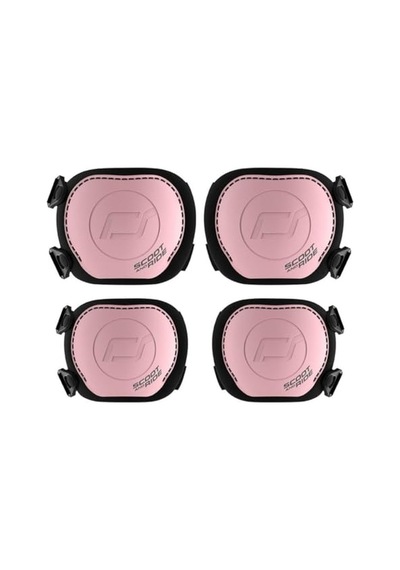 Scoot And Ride Xxs-s Dizlik Ve Dirseklik Scooter Koruyucu Set Pembe 230925-00016