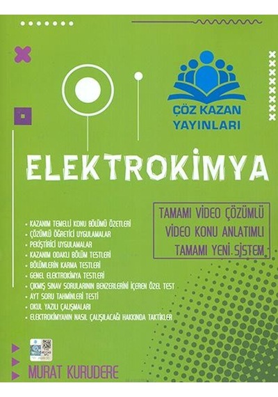 Çöz Kazan Yayınları Ayt Elektrokimya Konu Anlatım