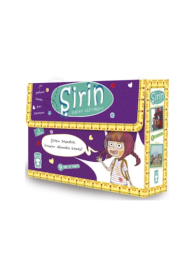 Şirin Dünyayı Geziyorum 2 - Set 5 Kitap-Birsen Ekim Özen - Timaş Çocuk