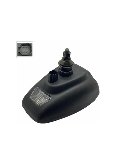 12v Far Sinyalli Arkadan Bağlantılı-soketli Hidromek-jcb-volvo İş Makinası Sol