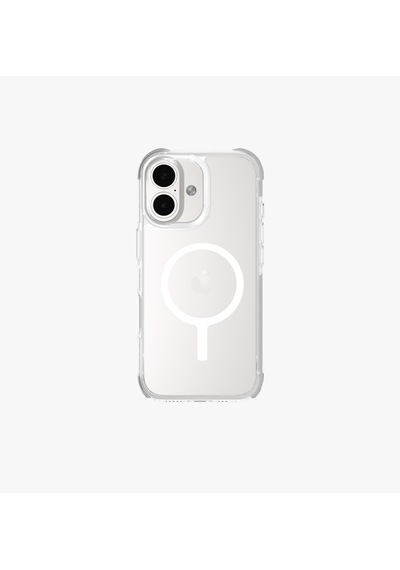 Apple Uyumlu iPhone 17 Kılıf Combat Serisi Üç Katmanlı Shocksorb Magsafe Özellikli Magclick Koruyucu Kapak Şeffaf